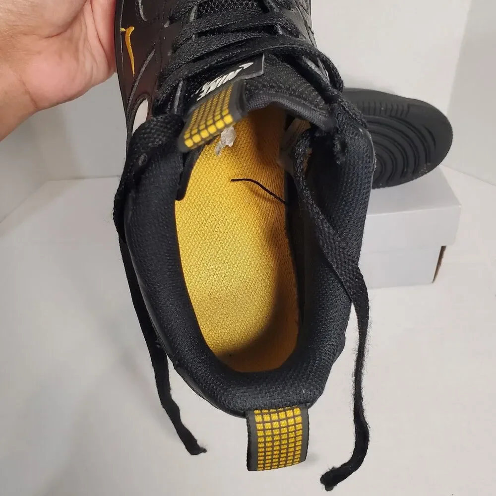 Nike Air‎ Force 1 LVB GS Black/White University Gold Size 5Y HF0095 001